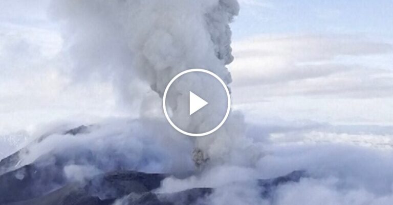 First Eruption of Russian Volcano in Centuries