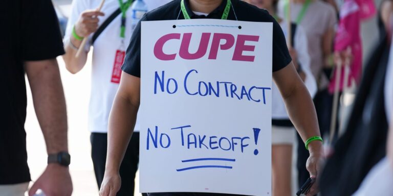 Air Canada flight attendants refuse to comply with return-to-work order, causing airline to postpone flight resumption plans
