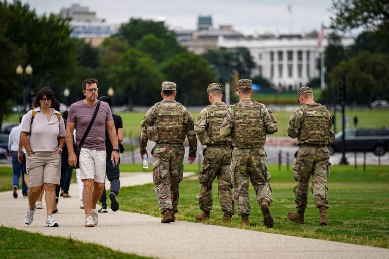 Trump orders deployment of troops in Washington’s most secure areas to crackdown on crime