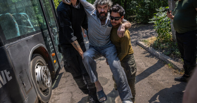 Fleeing in Desperation as Russia Approaches