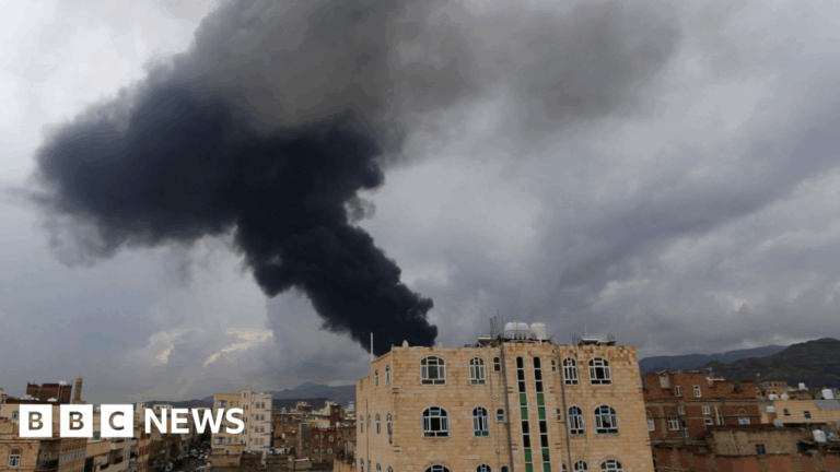 Israel launches airstrike on Yemen’s Houthis in response to reports of cluster bomb usage