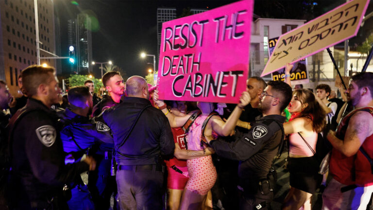 Protests erupt in Israel over government’s proposed expansion of military operations in Gaza