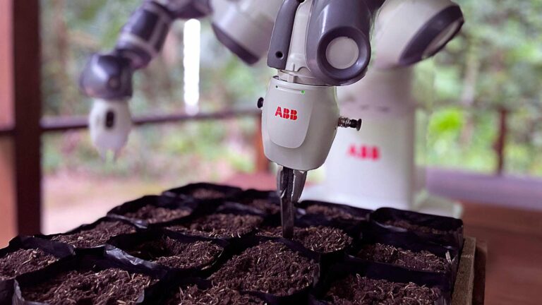 Robot Designed for Tree-Planting Aids in Reforestation Initiatives in the Amazon