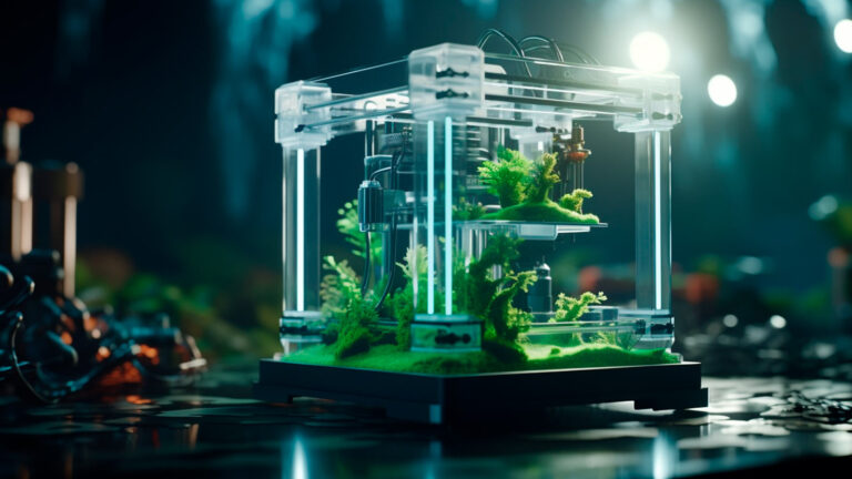Exploring Marine Life Using Soft Robots Made of Seaweed