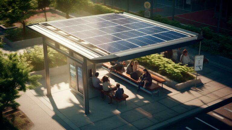 Cool Bus Shelters Designed to Counteract the Effects of Global Warming