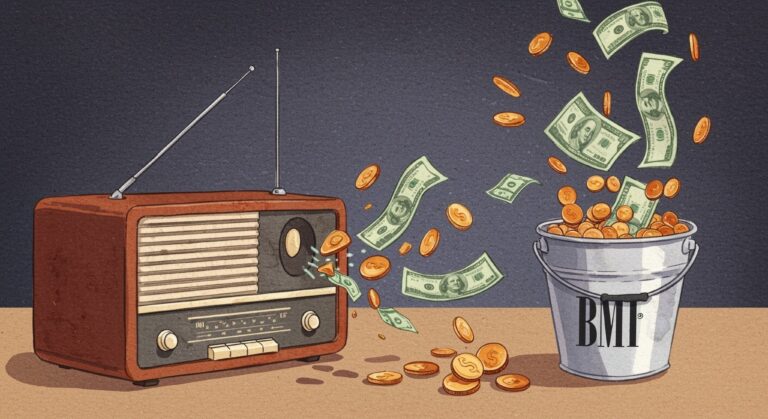 Confirmed: BMI royalty rate for terrestrial US radio is increasing by almost 24%
