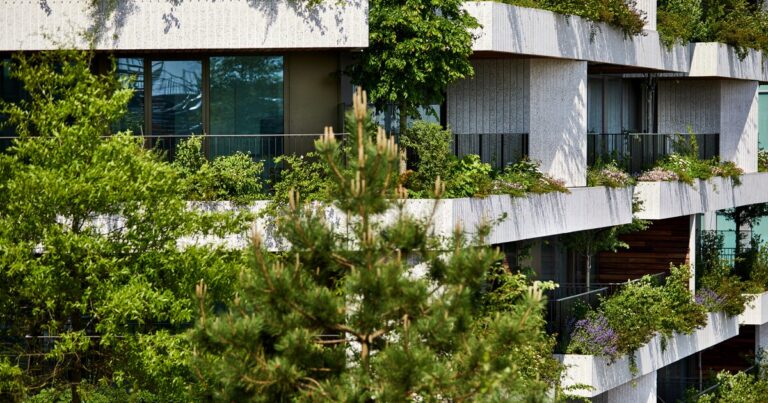 The Wonderwoods Vertical Forest introduces greenery to the Netherlands