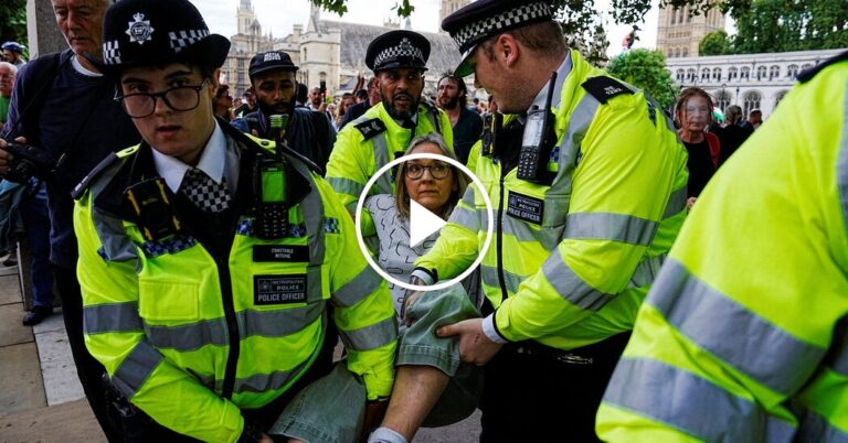 London Police Charge Over 300 Pro-Palestinian Protesters with Terrorism