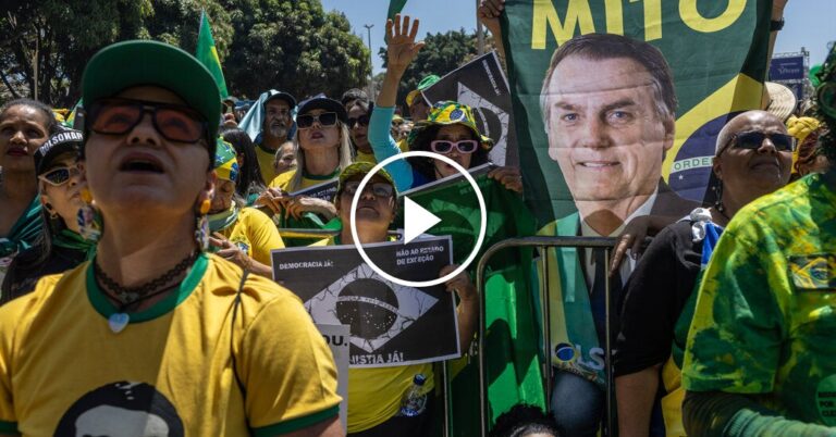 Protesters Take to the Streets in Brazil as Bolsonaro Faces Legal Action