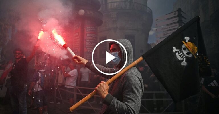 France engulfed in widespread anti-government demonstrations – The New York Times