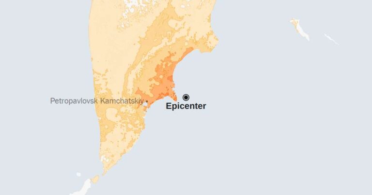 7.8-Magnitude Earthquake Near Russia Triggers Short Tsunami Alert in Alaska