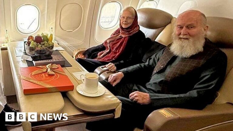 British couple released after being held captive by the Taliban for several months
