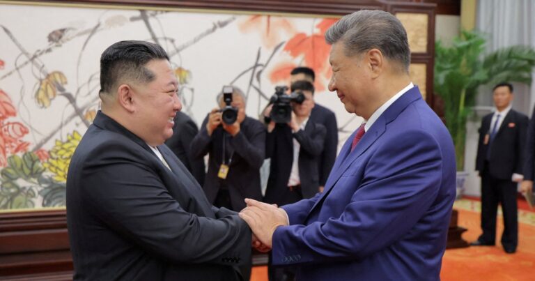 Kim and Xi celebrate strong relationship as North Korea pledges to safeguard China’s interests | Latest news on Xi Jinping