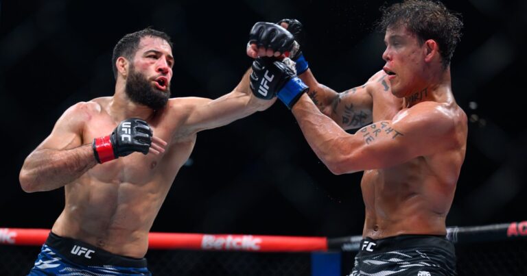 Imavov challenges Chimaev for title following UFC main event victory against Borralho
