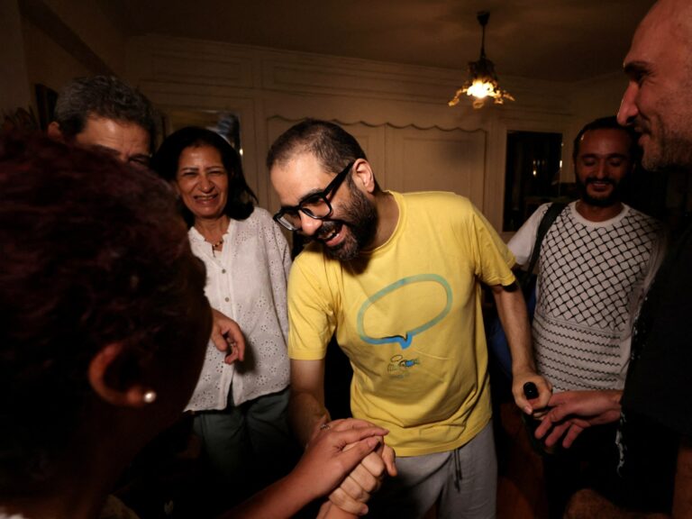 Alaa Abd El-Fattah, Egyptian-British activist, released following pardon from Sisi | Human Rights News