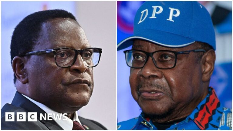 Electoral Commission of Malawi cautions parties against prematurely declaring victory for Lazarus Chakwera and Peter Mutharika