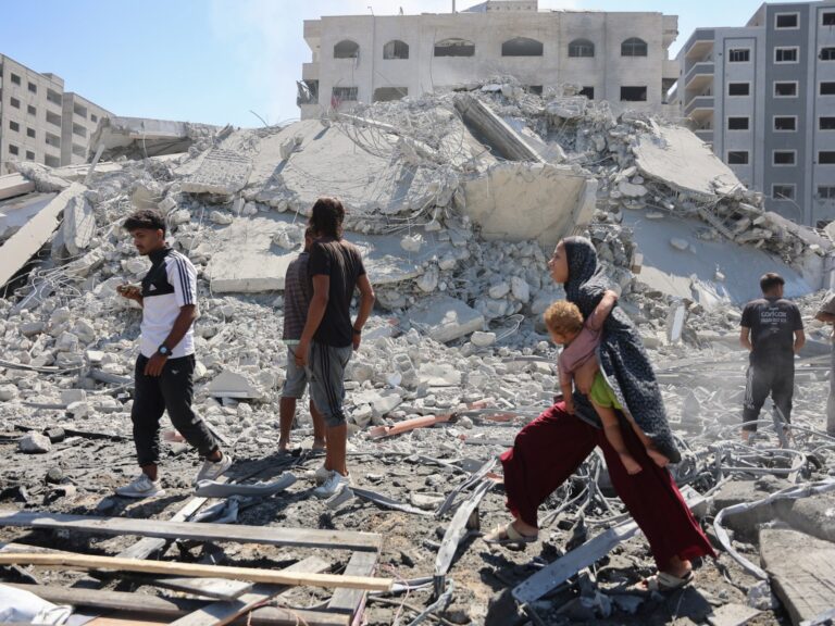 Amnesty warns of ‘unlawful’ displacement as Israel kills dozens in Gaza | Latest on Israel-Palestine conflict