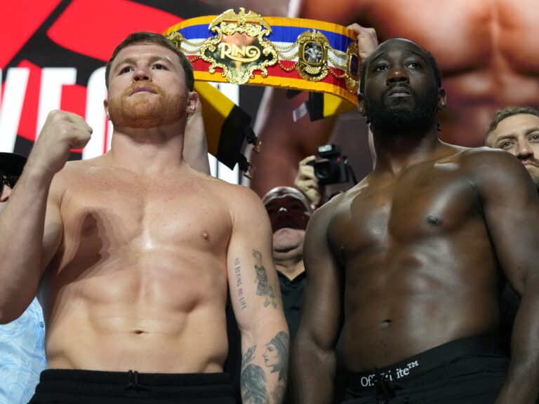 Canelo Alvarez to face off against Terence Crawford for boxing super middleweight title in live match