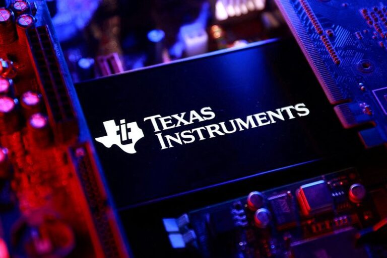 Texas Instruments indicates a post-April slowdown following a spike driven by tariffs, with no risk associated with the CHIPS Act.