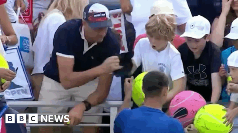 CEO apologizes for snatching boy’s hat at US Open, calls it a ‘huge mistake’
