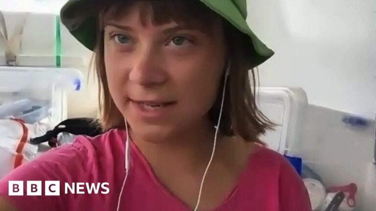 Greta Thunberg refutes allegations that Gaza flotilla is a publicity stunt