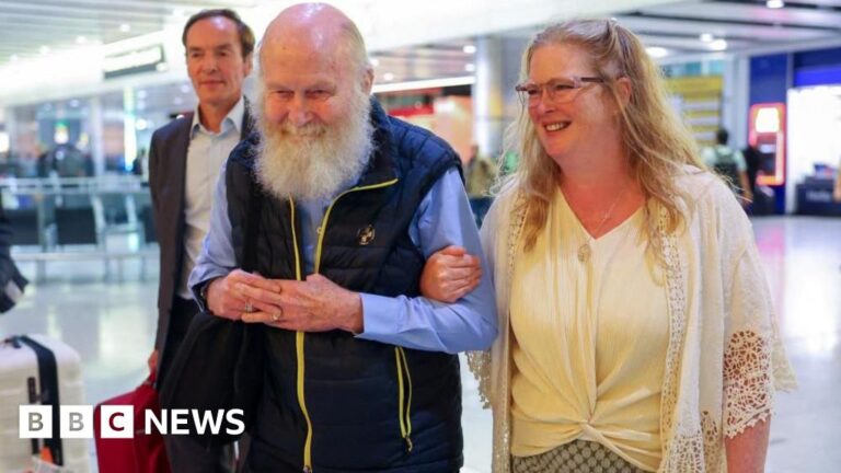 British couple kidnapped by Taliban return to UK after being released