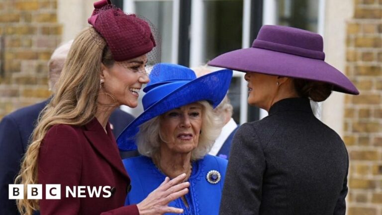 The Royals at Windsor welcome Trump and Melania