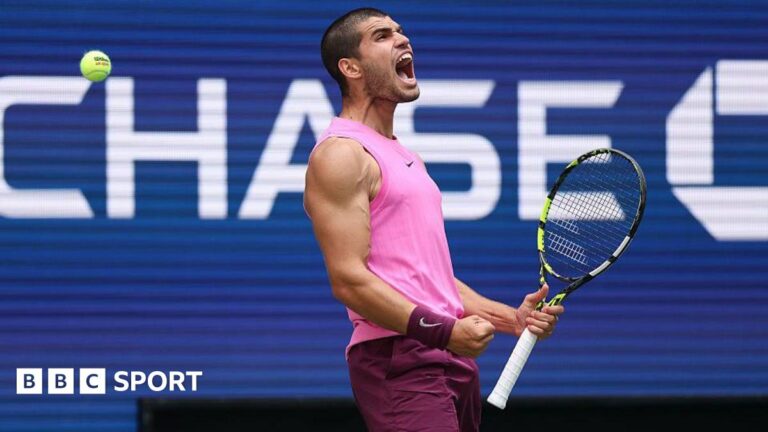 Carlos Alcaraz dominates Jiri Lehecka to advance to US Open 2025 semi-finals
