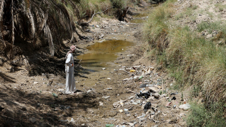 Iraq is experiencing a water crisis as its rivers dry up, posing a threat to the nation’s agriculture sector