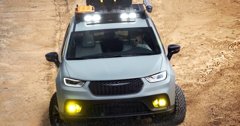 Unexpected US Automaker Introduces Stealthy Off-Road Mini-Camper Van