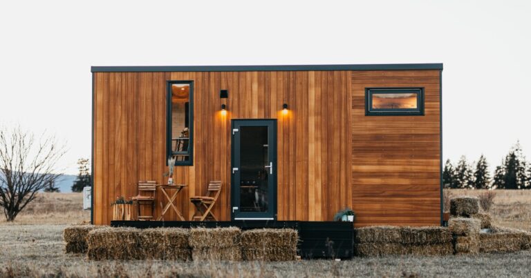 Tiny Getaway Features a Unique Upside-Down Living Design