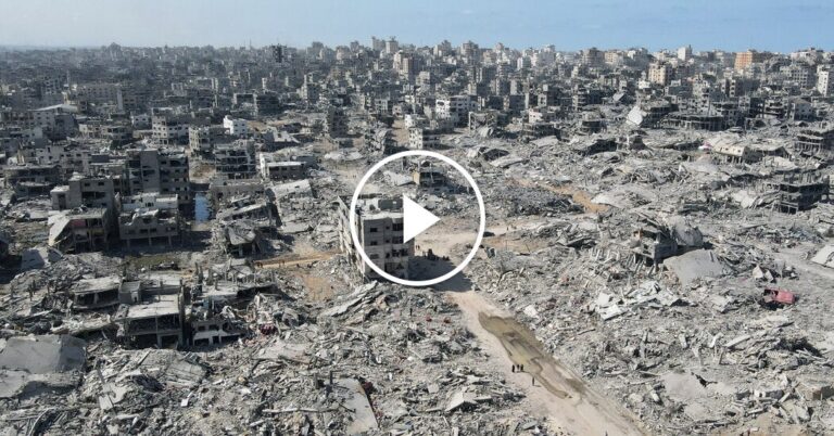 Gazans Struggle to Rebuild Gaza City: “This Isn’t a Life”