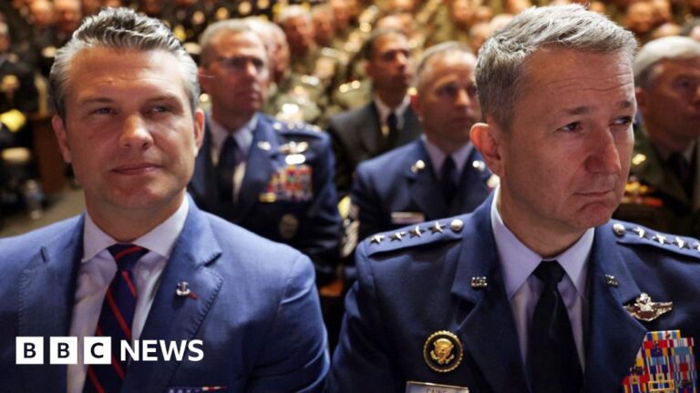 The Unfolding of Trump and Hegseth’s Meeting with Top US Generals