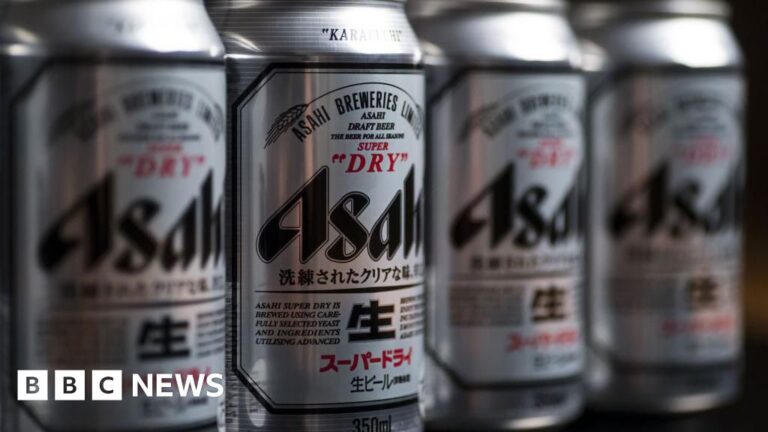 Asahi beer shortage in Japan due to cyber-attack
