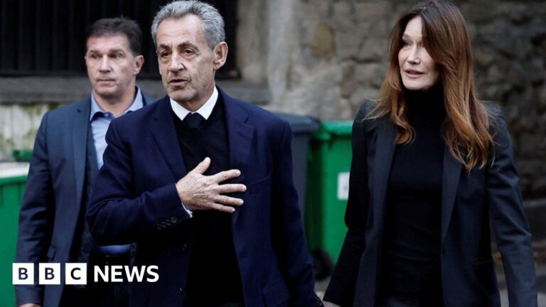 France experiences a significant moment as Sarkozy is sent to jail.