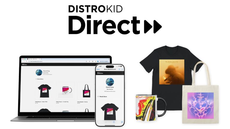 DistroKid introduces a new platform that allows artists to sell merchandise directly to their fans