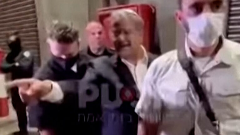 Ben Gvir from Israel caught on camera mocking detained flotilla activists in Israel-Palestine conflict