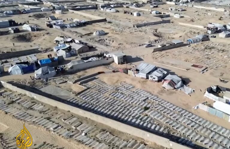 Palestinians in Gaza resort to using graveyards as shelters amidst destruction | Gaza News