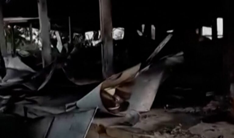 Impact of RSF drone strike that resulted in the deaths of dozens in Sudan’s el-Fasher | Conflict in Sudan