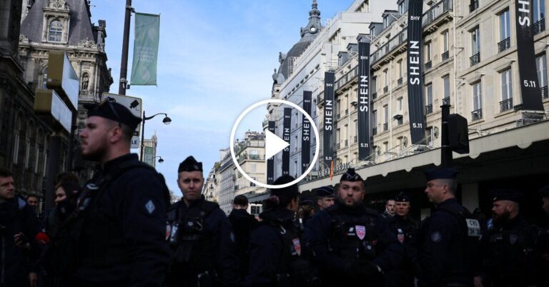 Hundreds Rally Against Opening of Shein’s First Physical Store