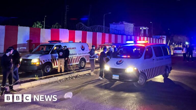 Israeli strike near Palestinian refugee camp in Lebanon kills 13 people