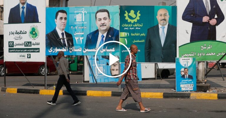 Iraqi citizens are heading to the polls.