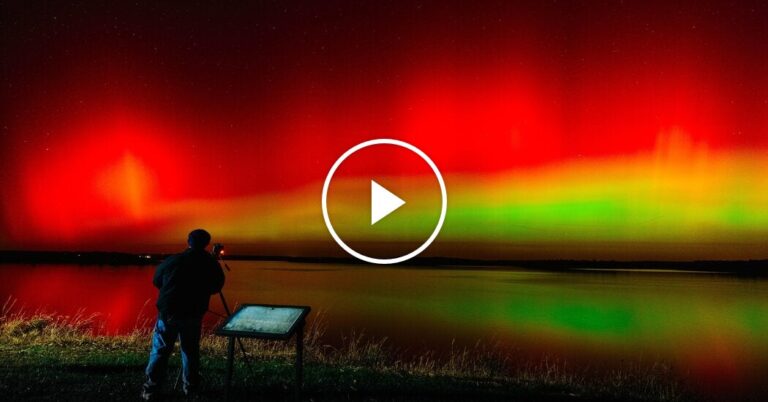 Northern Lights Light Up the Skies Across North America