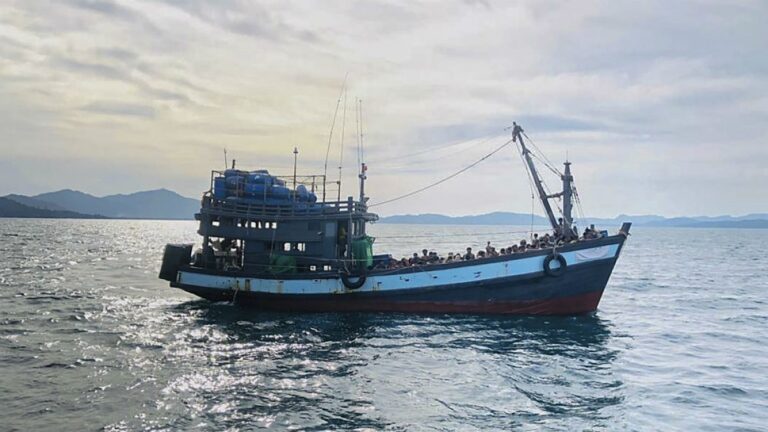 Migrant boat sinks off Malaysian coast, leaving one dead and dozens missing