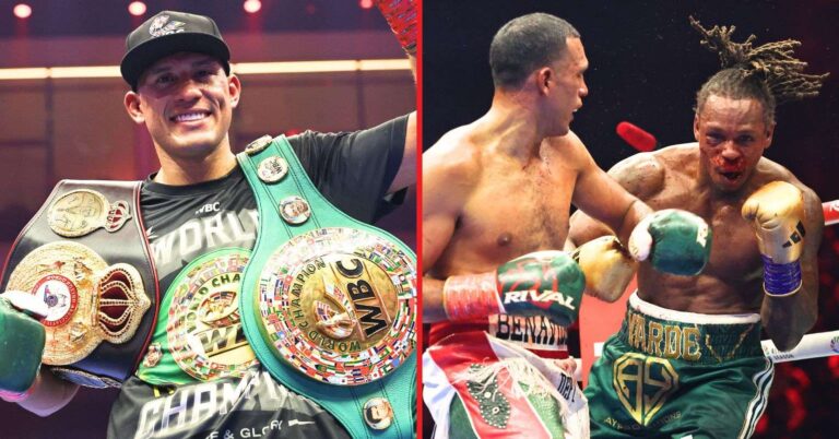 David Benavidez shocks world with announcement of title fight in May following knockout victory over Anthony Yarde