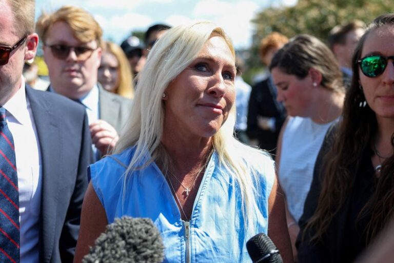Marjorie Taylor Greene accuses Trump of instigating threats against her following their separation