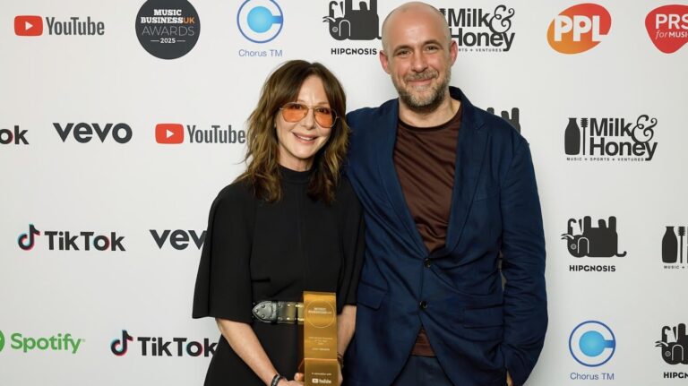 Jody Gerson Pledges to Safeguard Songwriters in the Era of AI, Receives International Executive of the Year Award at MBW’s Music Business UK Awards