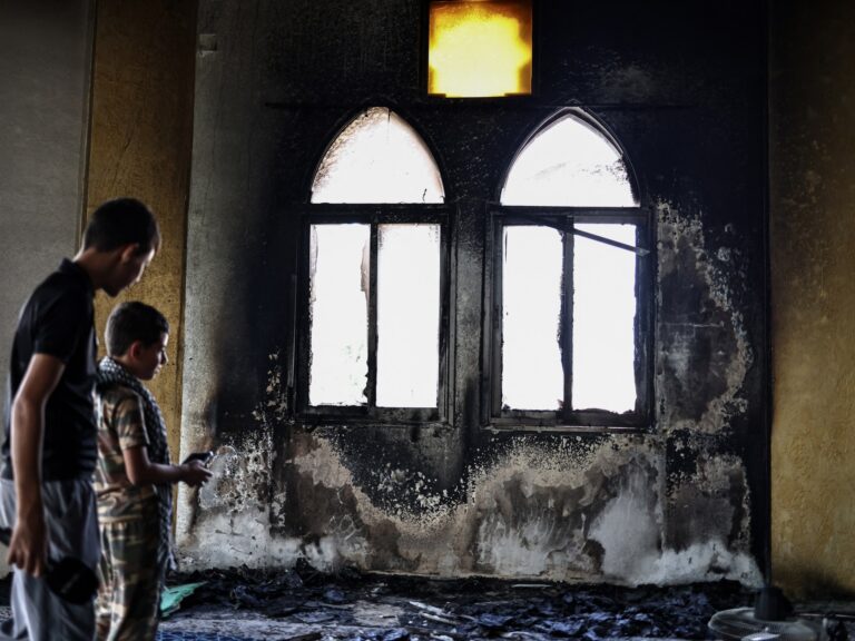 International Outrage Over Israeli Settler Attack on West Bank Mosque in Israel-Palestine Conflict