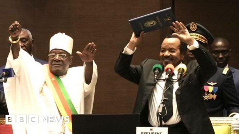 Paul Biya takes oath for eighth term as President of Cameroon
