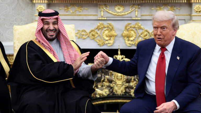 Saudi Crown Prince Mohammed bin Salman pledges trillion-dollar investments with US